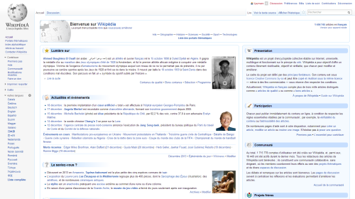 Wikipedia: French version